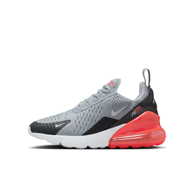 Orange nike air max 270 sales